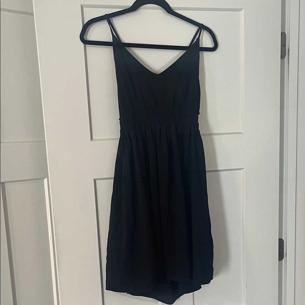 Black crossback Dress